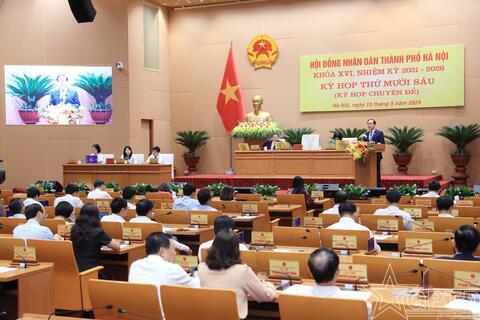 Bế mạc kỳ họp thứ 16 HĐND thành phố Hà Nội khóa XVI