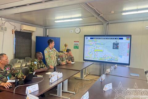 Sĩ quan tình báo Việt Nam tại điểm nóng Trung Phi