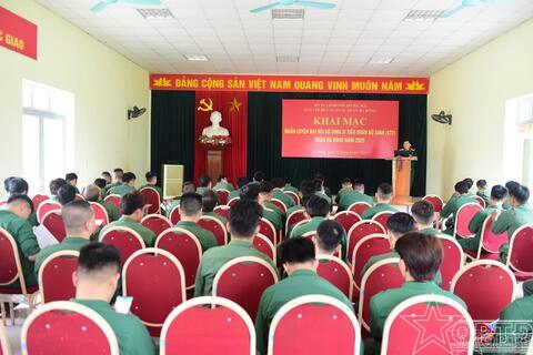 Tháng 4 trên thao trường luyện quân gửi trong dân