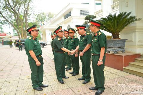 Bộ Tư lệnh Thủ đô Hà Nội kiểm tra toàn diện Trường Quân sự