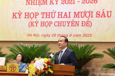 Bế mạc kỳ họp thứ 26 HĐND thành phố Hà Nội khóa XVI
