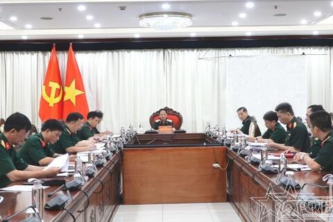 Bộ Tư lệnh Thủ đô Hà Nội thông qua kế hoạch diễn tập