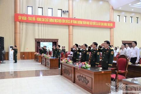 Khai giảng lớp bồi dưỡng kiến thức quốc phòng và an ninh cho cán bộ đối tượng 3