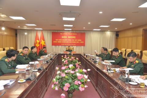 Rút kinh nghiệm công tác xây dựng công trình chiến đấu giai đoạn 2021-2025