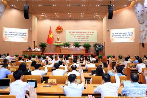 Khai mạc Kỳ họp thứ 6 HĐND TP Hà Nội: Đột phá thể chế, tạo chuyển biến căn bản cho Thủ đô