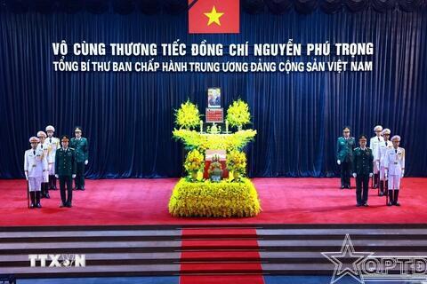 Lễ viếng đồng chí Tổng Bí thư Nguyễn Phú Trọng