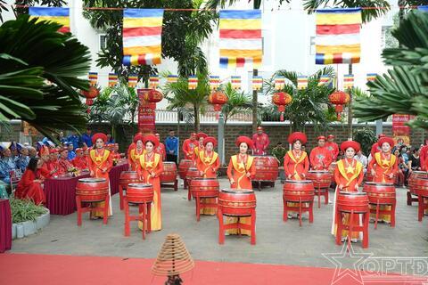 Chủ động phối hợp với các lực lượng bảo vệ an toàn tuyệt đối an ninh chính trị, trật tự an toàn xã hội trong lễ hội