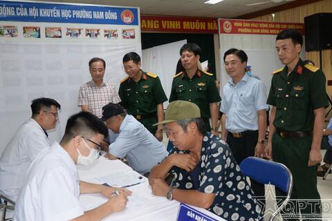 Quân y Thủ đô tận tình chăm sóc sức khỏe đối tượng chính sách