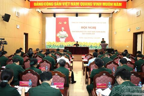 Giao ban công tác báo chí, xuất bản toàn quân