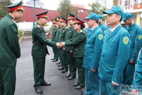 Thăm, chúc Tết các đơn vị