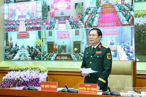 Bộ Quốc phòng tổ chức giao ban trực tuyến toàn quân