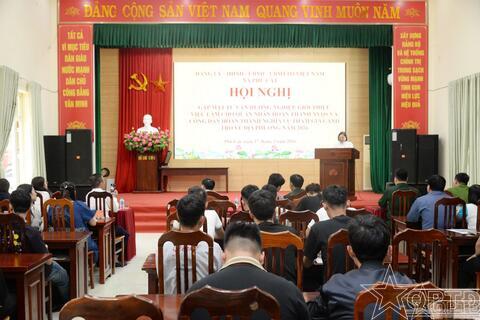 Xã Phú Cát tư vấn, định hướng nghề nghiệp cho bộ đội xuất ngũ