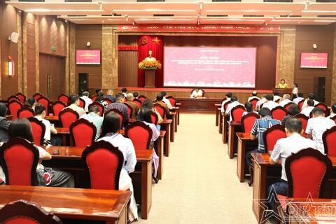 Họp Đoàn công tác của thành phố Hà Nội đi thăm Trường Sa