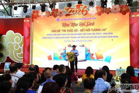 Khai mạc Ngày Hội sách “Tri thức số - Kết nối tương lai”