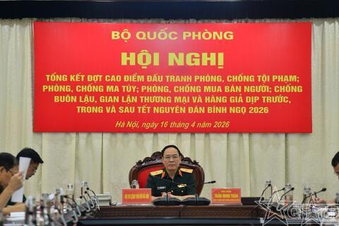 Hội nghị trực tuyến tổng kết Chỉ thị số 124/CT-BQP
