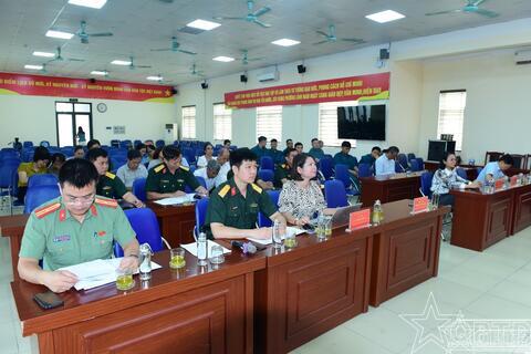 Phường Lĩnh Nam: Sơ kết công tác quốc phòng 6 tháng đầu năm 2026