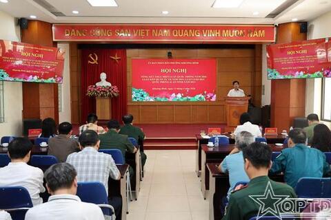 Phường Khương Đình tổng kết công tác thi hành 3 luật về quốc phòng, an ninh