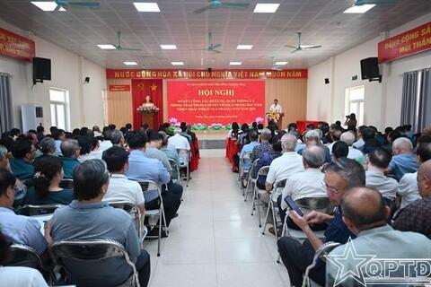 Phường Tương Mai có nhiều kết quả nổi bật trong công tác quân sự,  quốc phòng