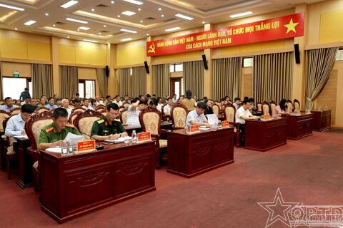 Công tác quân sự, quốc phòng đạt nhiều kết quả tích cực