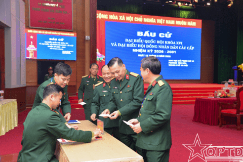 Tâm thế sẵn sàng của Học viên Chính trị trước, trong "Ngày hội non sông" của dân tộc Việt Nam