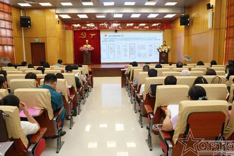 Tập huấn khung diễn tập tác chiến khu vực phòng thủ cụm phường năm 2026