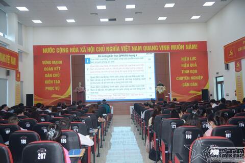Phường Tây Tựu khai mạc bồi dưỡng kiến thức quốc phòng-an ninh đối tượng 4