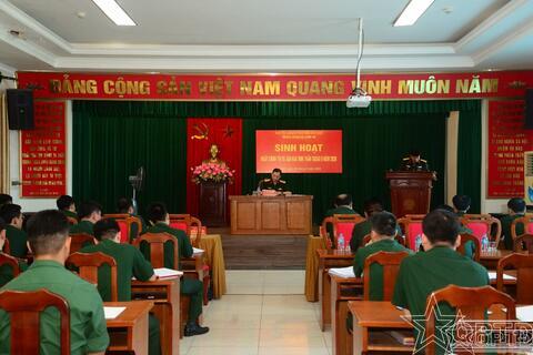 Thẳng thắn, cởi mở trong sinh hoạt Ngày Chính trị và văn hoá tinh thần tại Trung đoàn Bộ binh 48