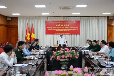 Ban Chỉ đạo quốc gia 515: Kiểm tra thực hiện Chiến dịch 500 ngày đêm tại Hà Nội