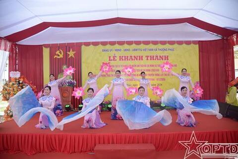 Khánh thành dự án tu bổ, tôn tạo di tích Nhà lưu niệm Chủ tịch Hồ Chí Minh